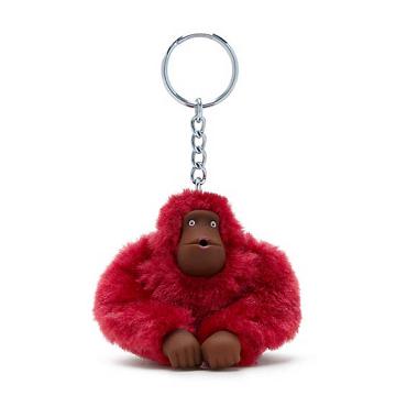 Kipling Sven Small Monkey Keychain Accessoires Bordeaux | NL 1197VR